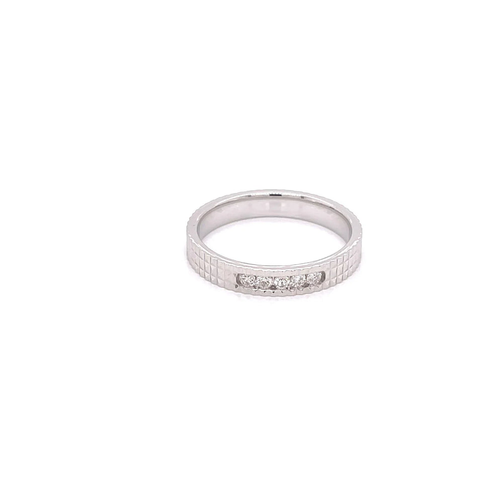 18K WG Fancy Classic Men Diamond Ring-1PC - RB Diamond Jewellers