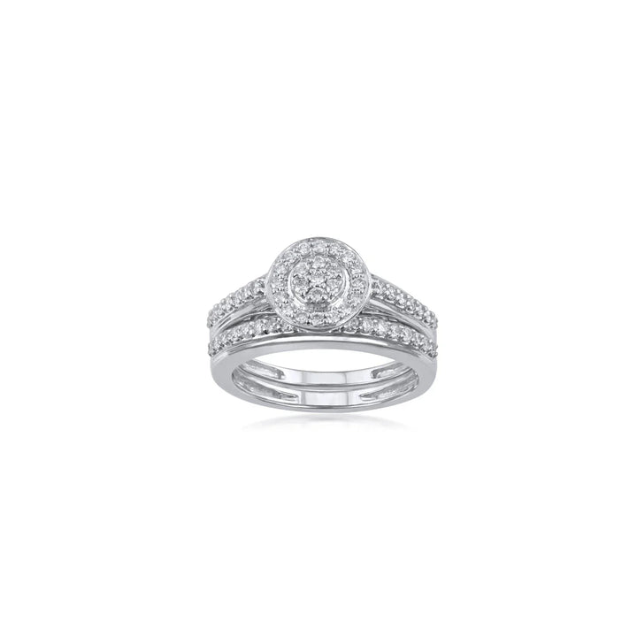 18K WG Women Diamond Ring-1pc - RB Diamond Jewellers