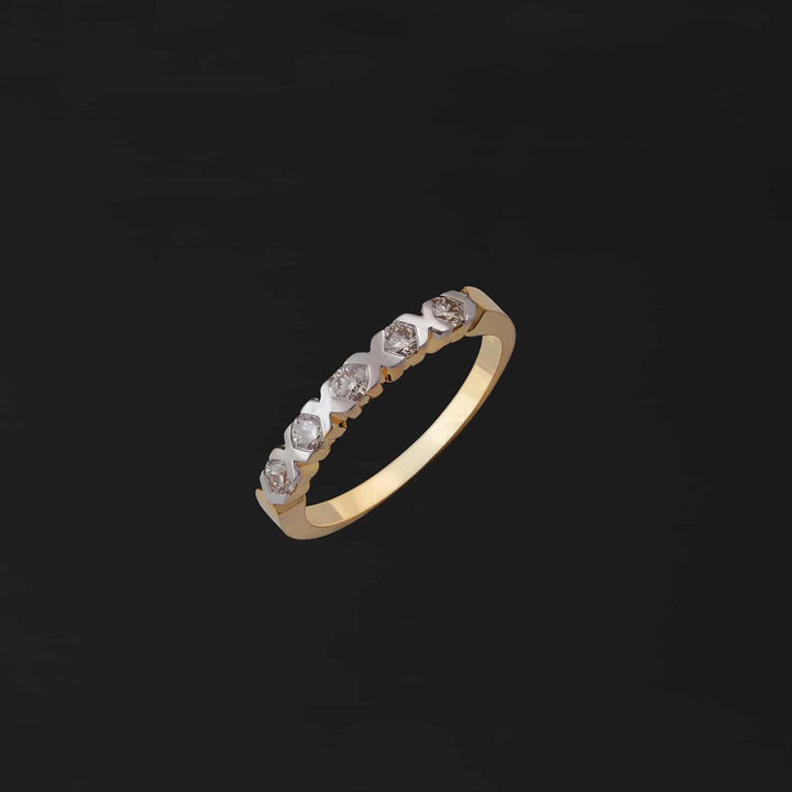 18K YG Diamond Band Ring-1pc - RB Diamond Jewellers