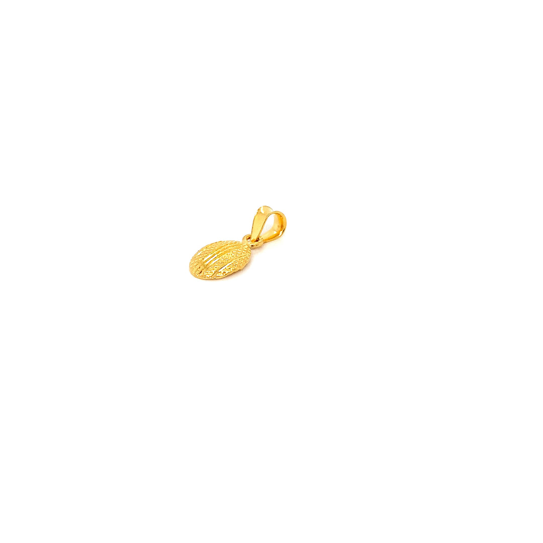 22K YG Fancy Pendant-1pc