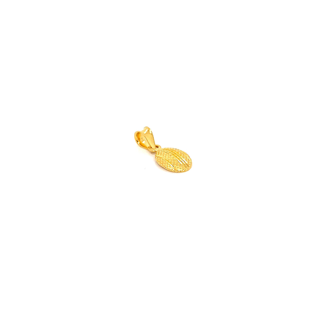22K YG Fancy Pendant-1pc