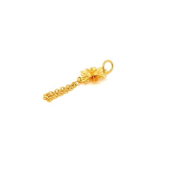 22K YG Fancy Pendant-1pc