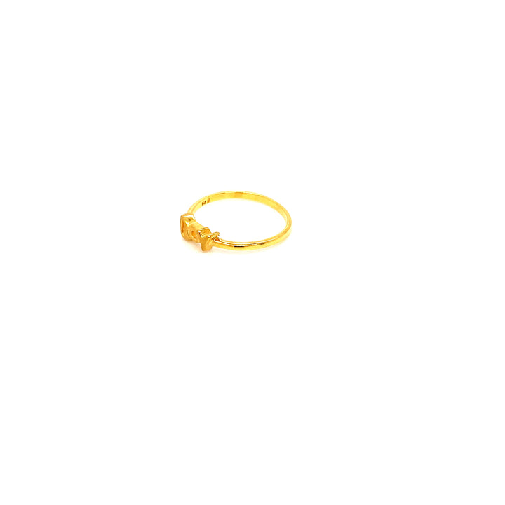 22K YG Baby Ring-1pc
