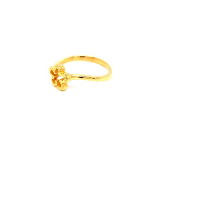 22K YG Fancy Ring-1pc