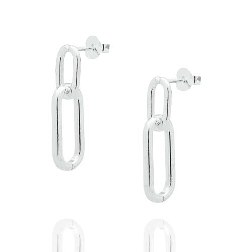 Sterling Silver Fancy Earring-1pair