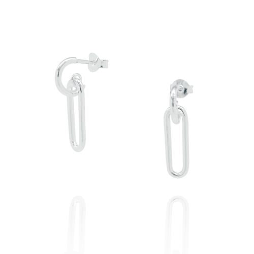 Sterling Silver Fancy Earring-1pair