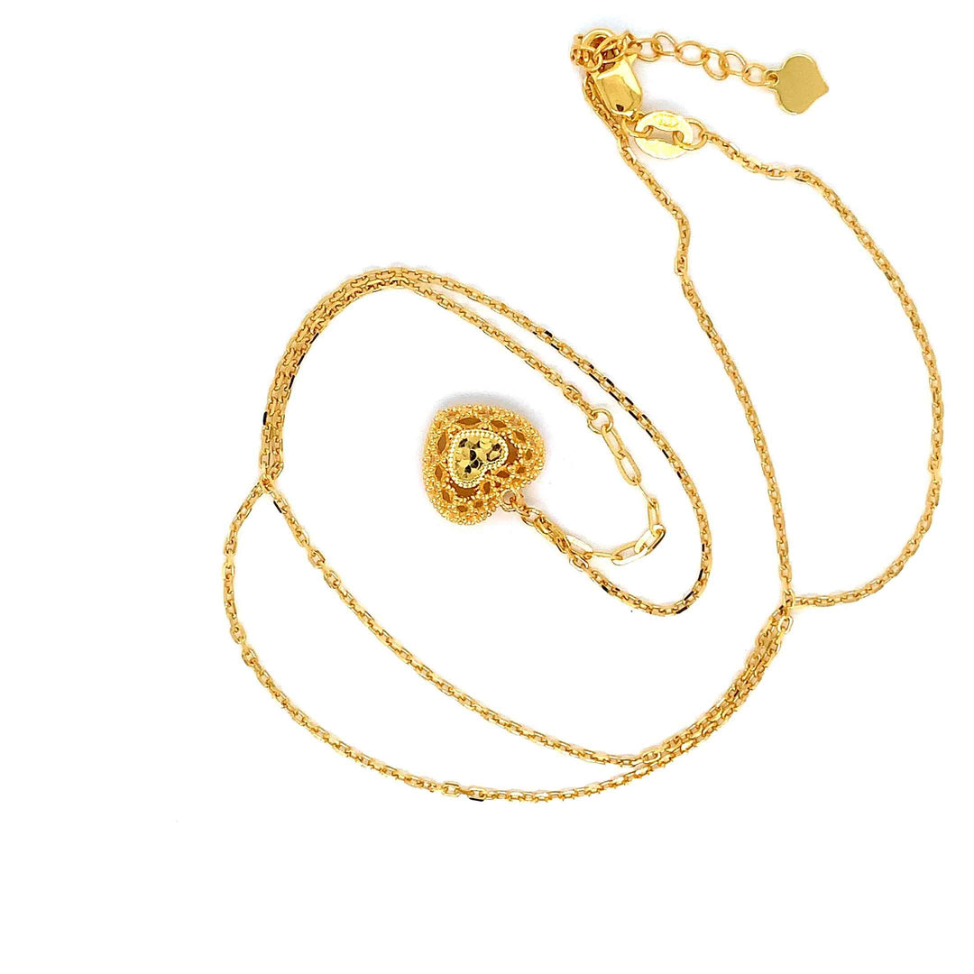 22K YG Fancy Necklace-1pc