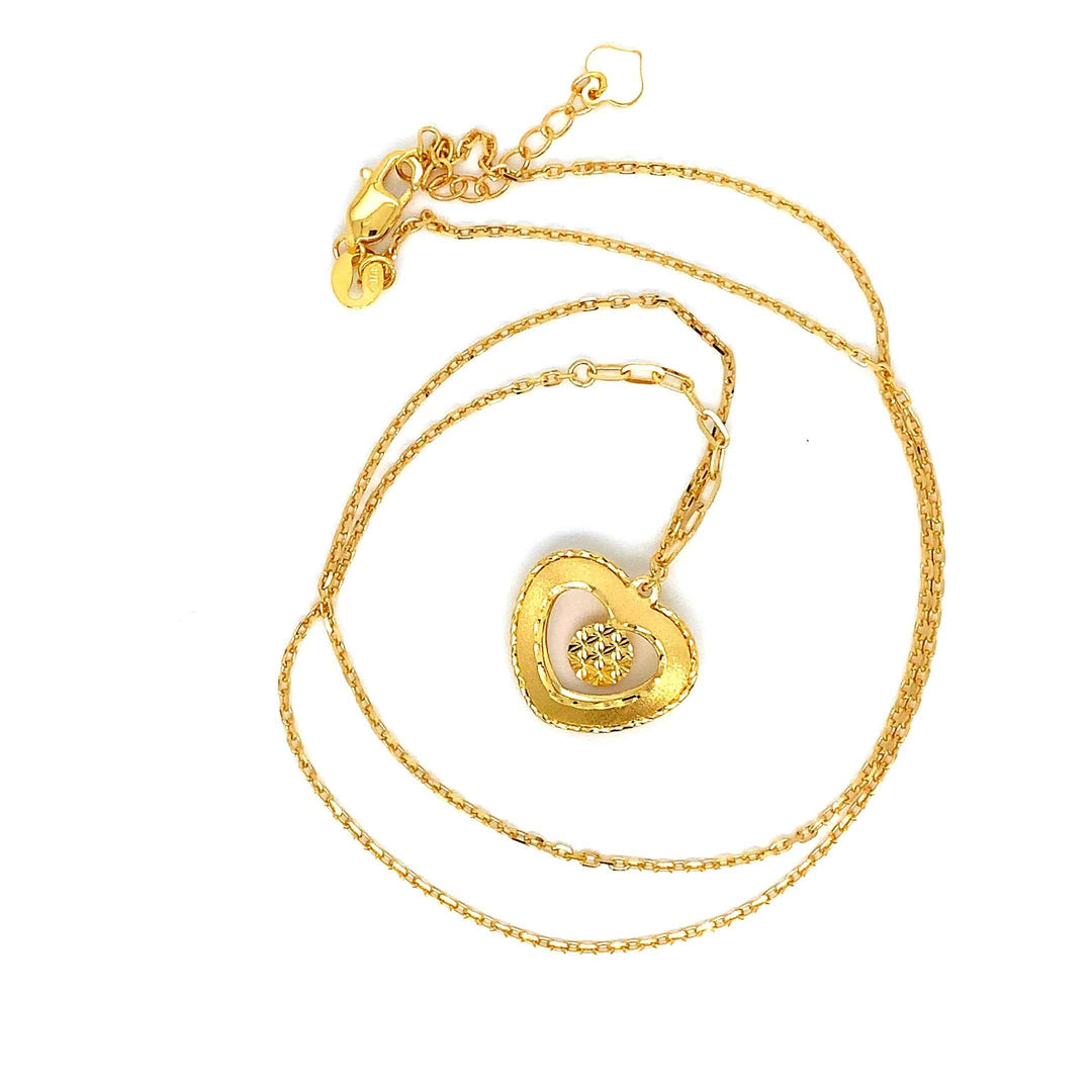22K YG Fancy Necklace-1pc