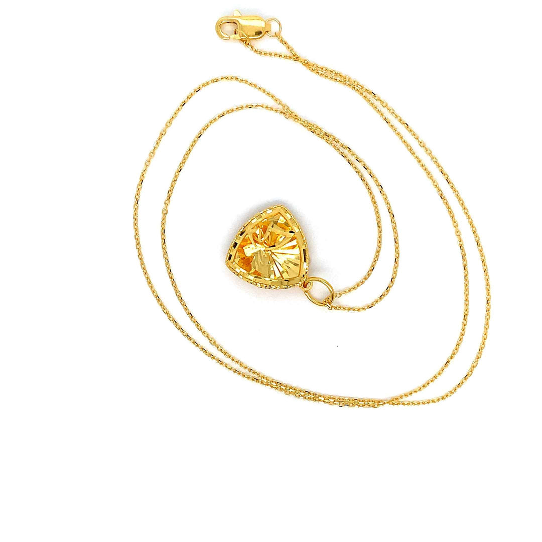 22K YG Fancy Necklace-1pc