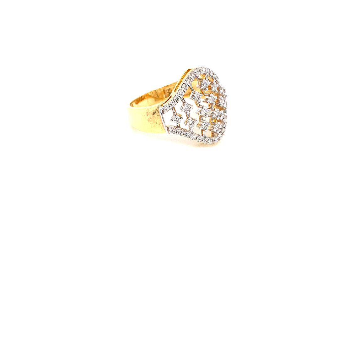 14K YG Bridal Diamond Ring- 1pc