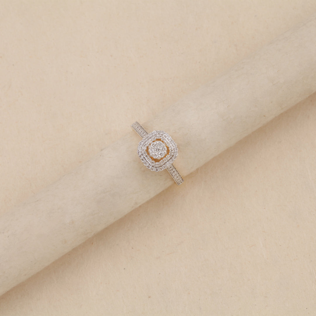 14K YG Engagement Diamond Ring- 1pc