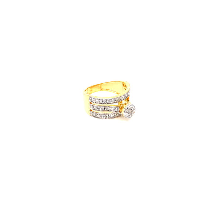 14K YG Bridal Diamond Ring- 1pc