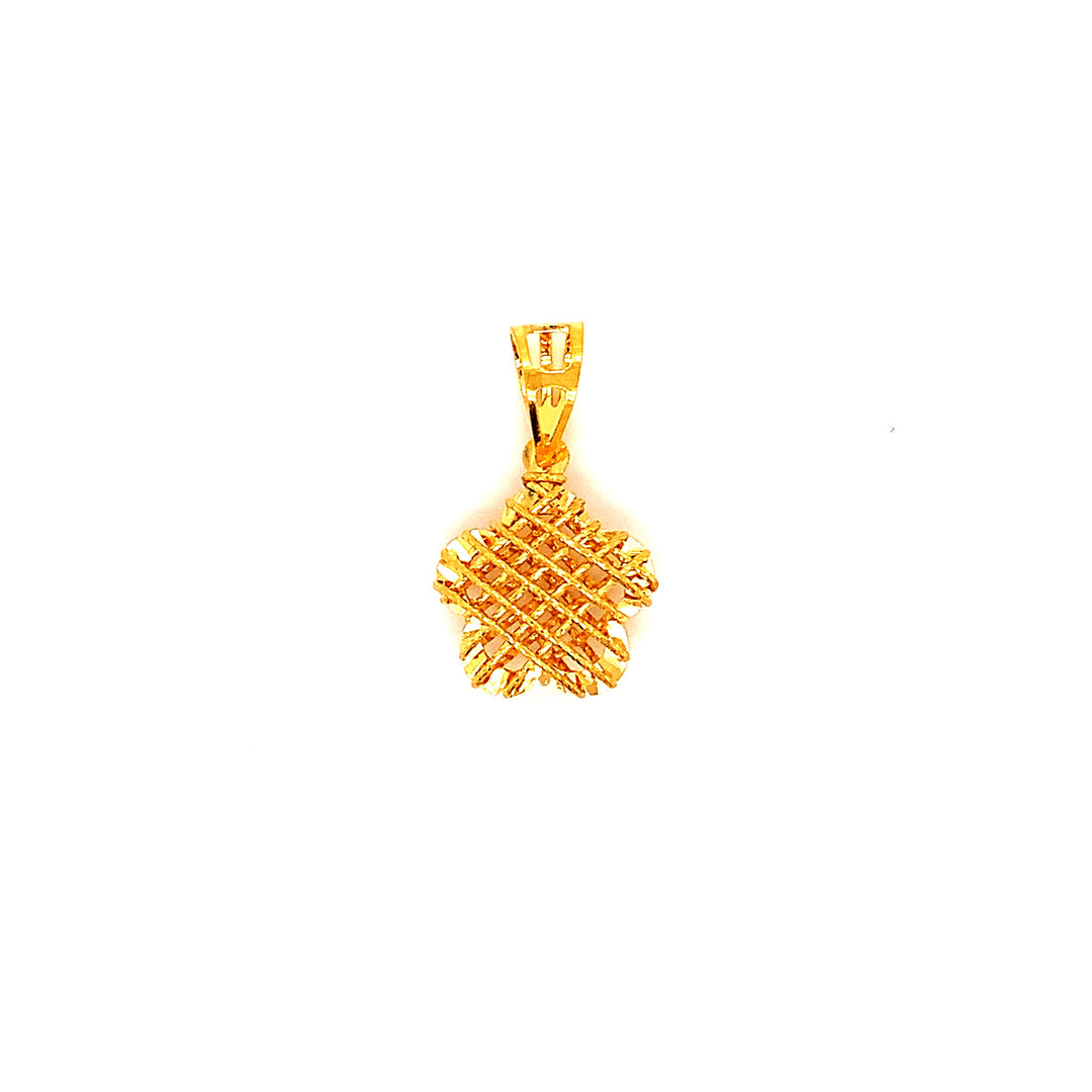 22K YG Women Fancy Pendant-1pc