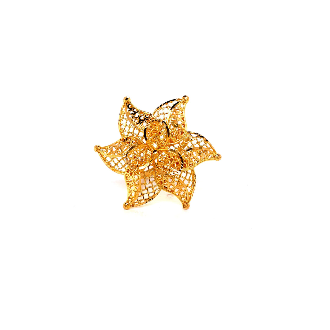 Women’s Umbrella Ring – 22K YG