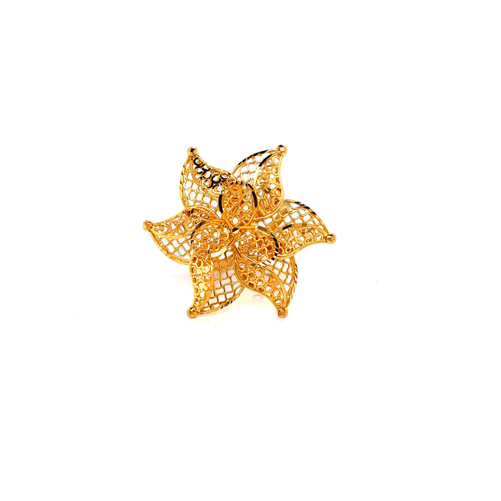 Women’s Umbrella Ring – 22K YG