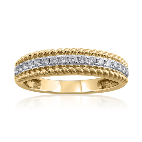 14K YG Band Diamond Ring-1pc - RB Diamond Jewellers