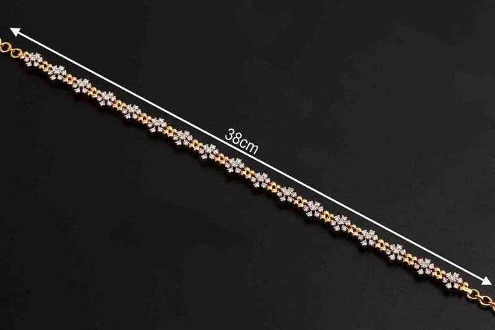 14K YG Chokar Diamond Necklace-1pc