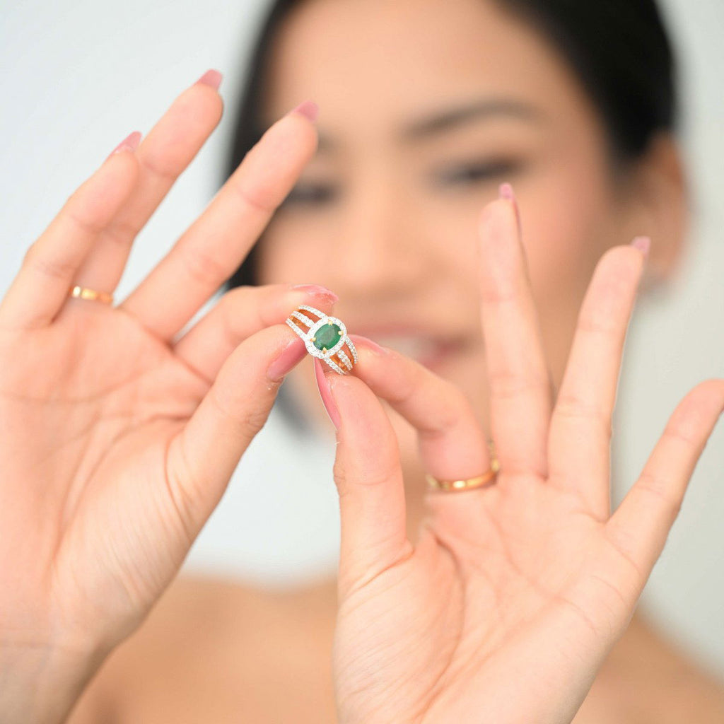 Diamond rings will complement outfits across all styles.