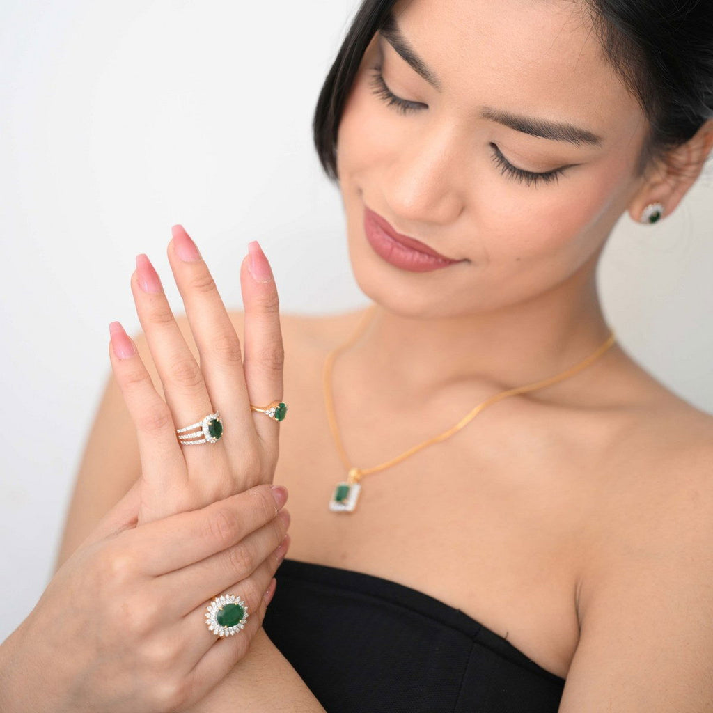 Diamond rings will complement outfits across all styles.