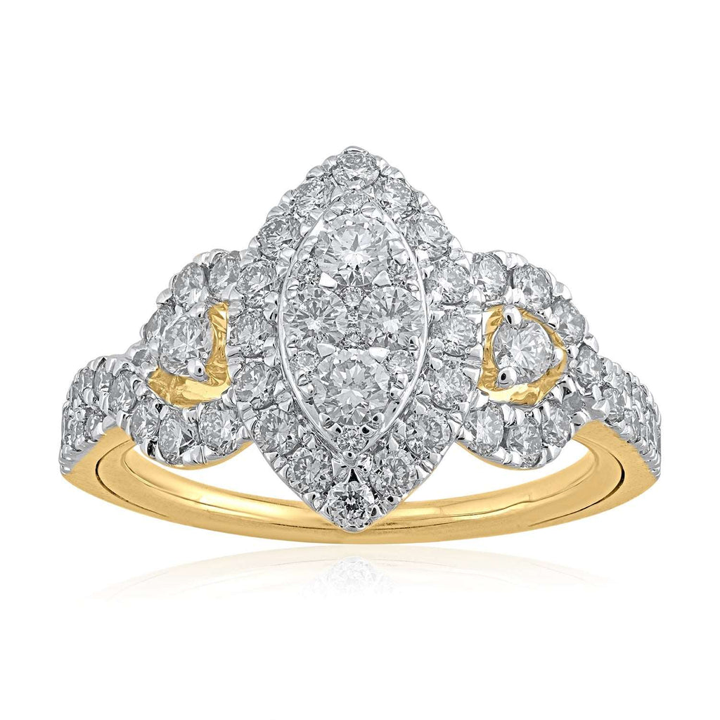 Diamond rings will complement outfits across all styles.