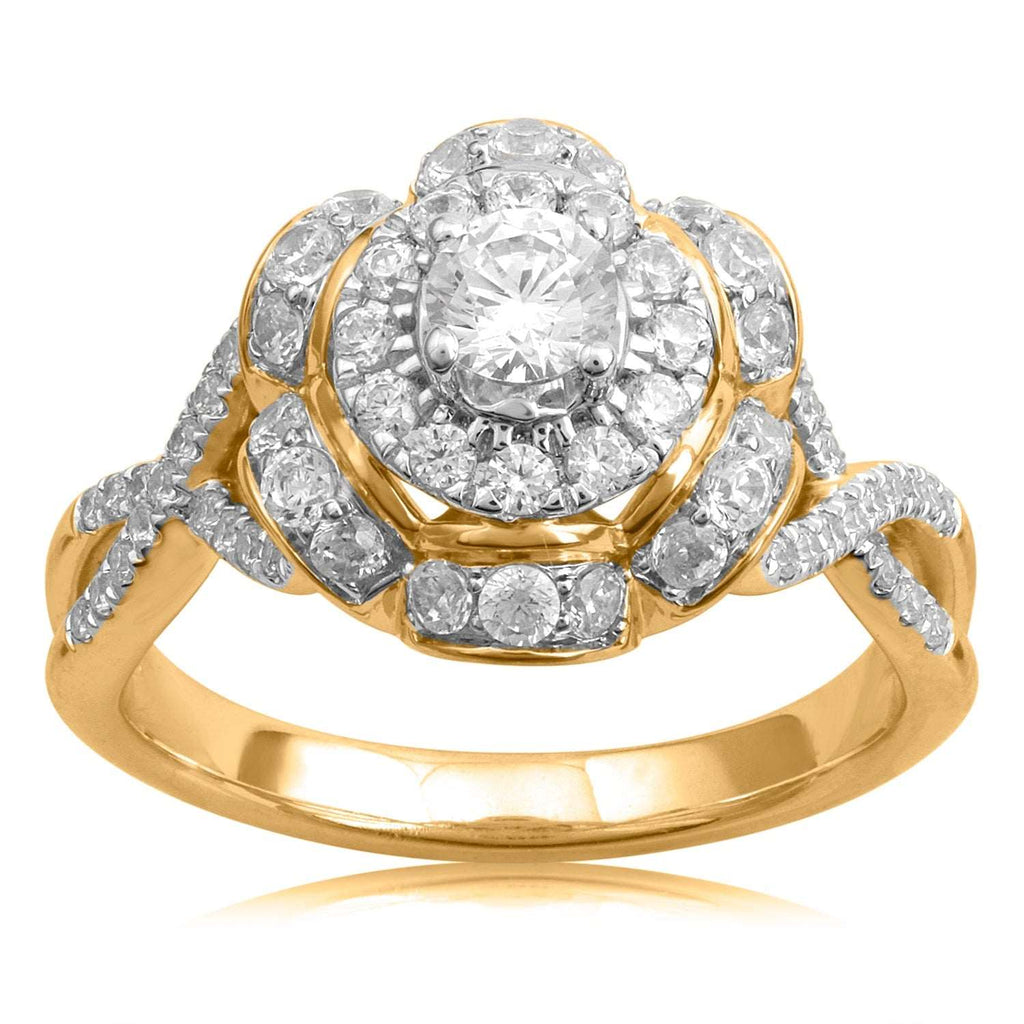 Diamond rings will complement outfits across all styles.