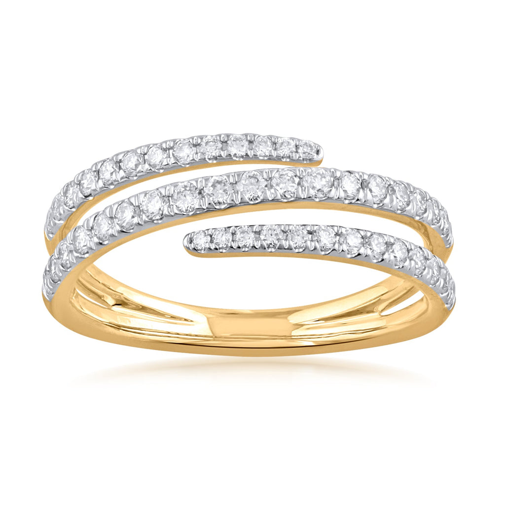 Diamond rings will complement outfits across all styles.