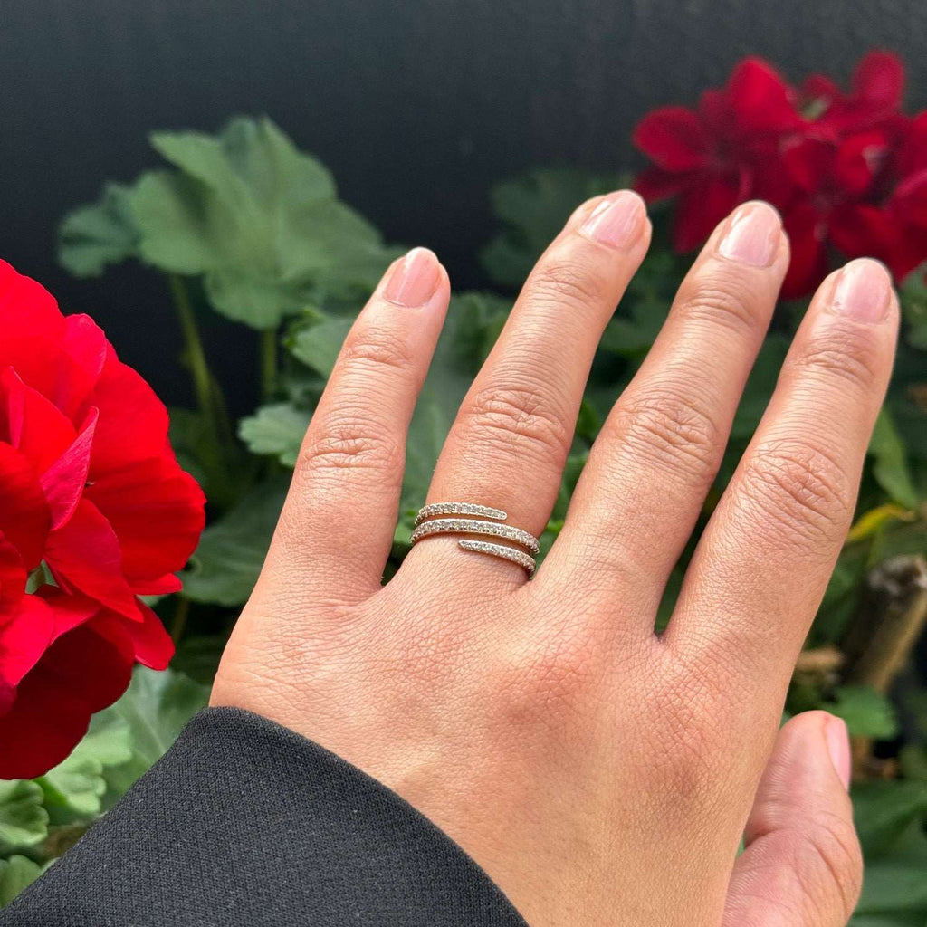 Diamond rings will complement outfits across all styles.