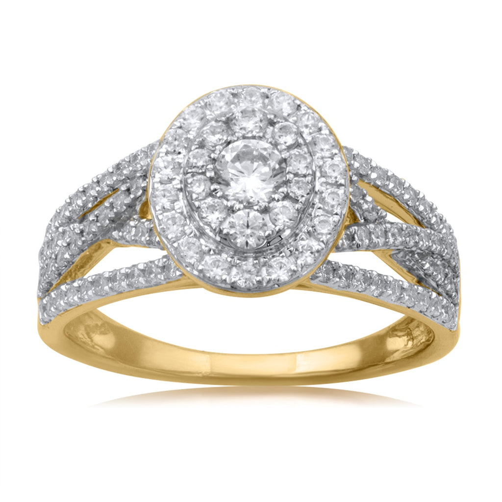 Diamond rings will complement outfits across all styles.