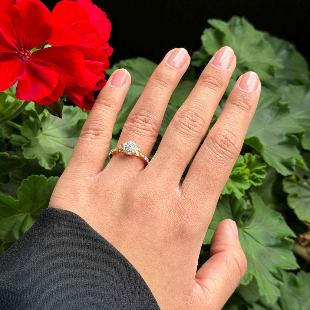 Diamond rings will complement outfits across all styles.