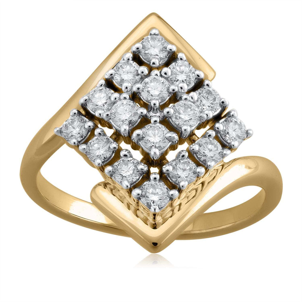 Diamond rings will complement outfits across all styles.