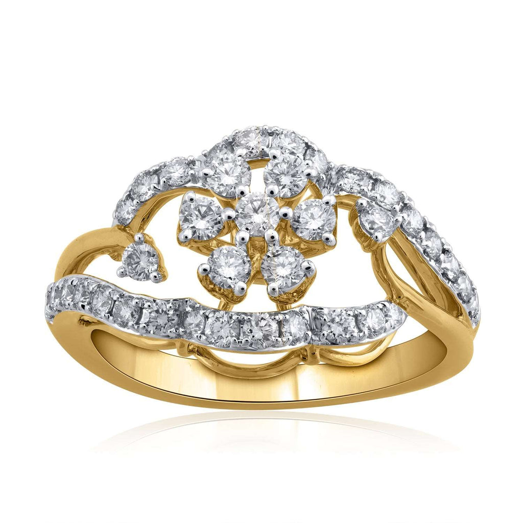 Diamond rings will complement outfits across all styles.