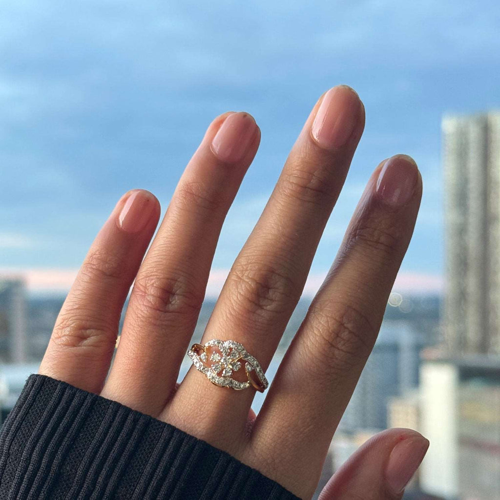 Diamond rings will complement outfits across all styles.