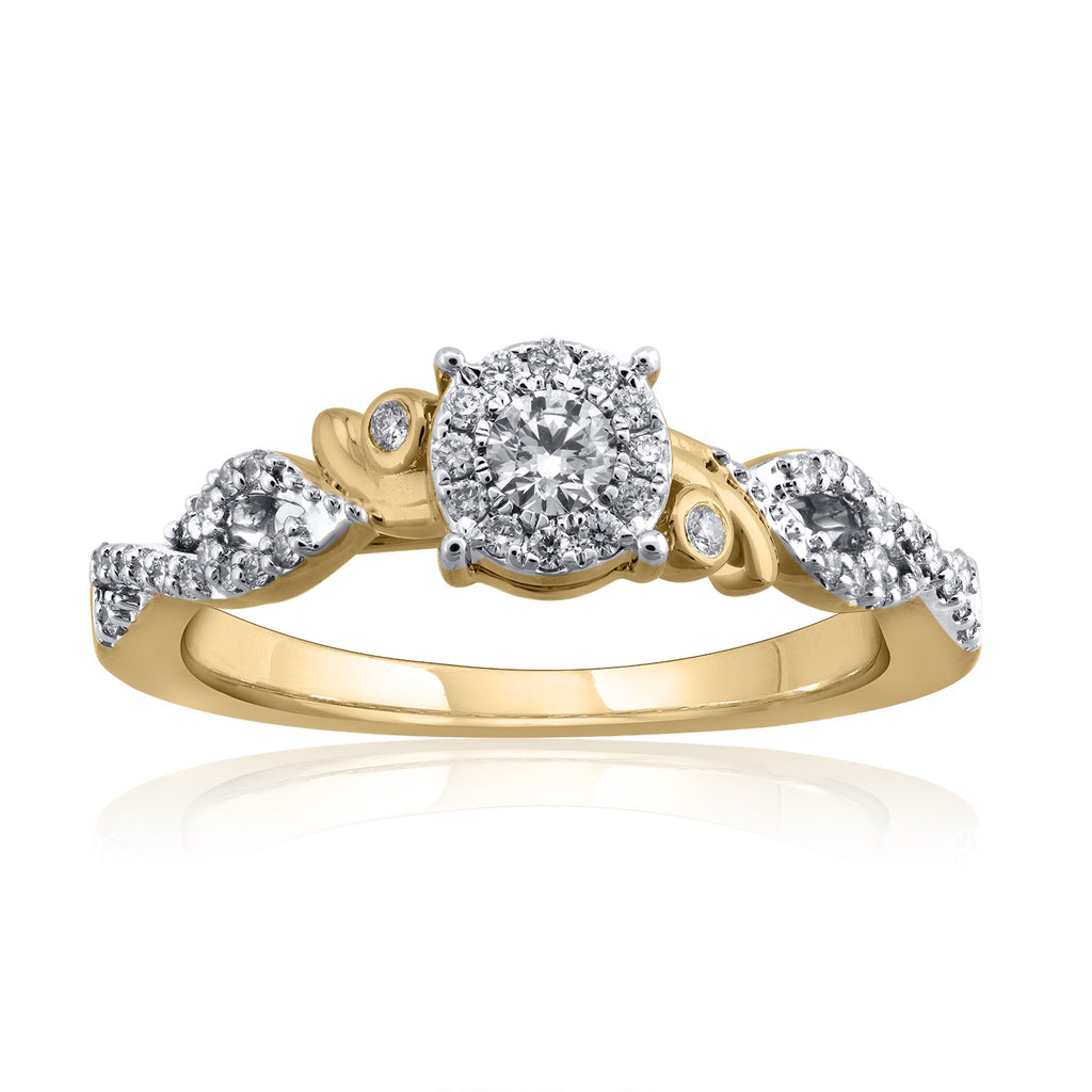 Diamond rings will complement outfits across all styles.