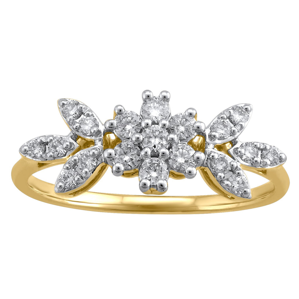 Diamond rings will complement outfits across all styles.
