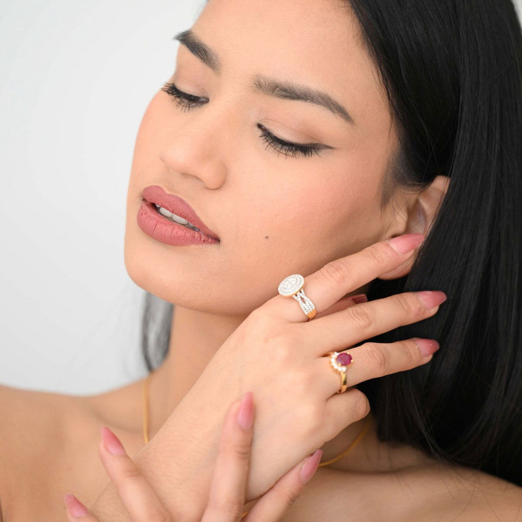 Diamond rings will complement outfits across all styles.