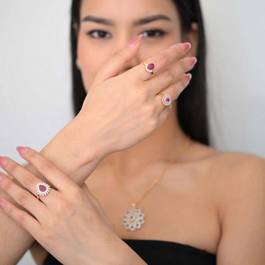Diamond rings will complement outfits across all styles.