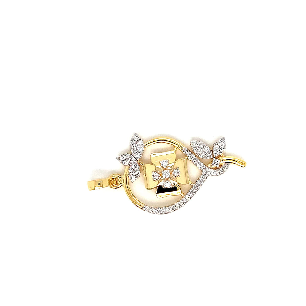 14K YG Fancy Diamond Pendant-1pc - RB Diamond Jewellers