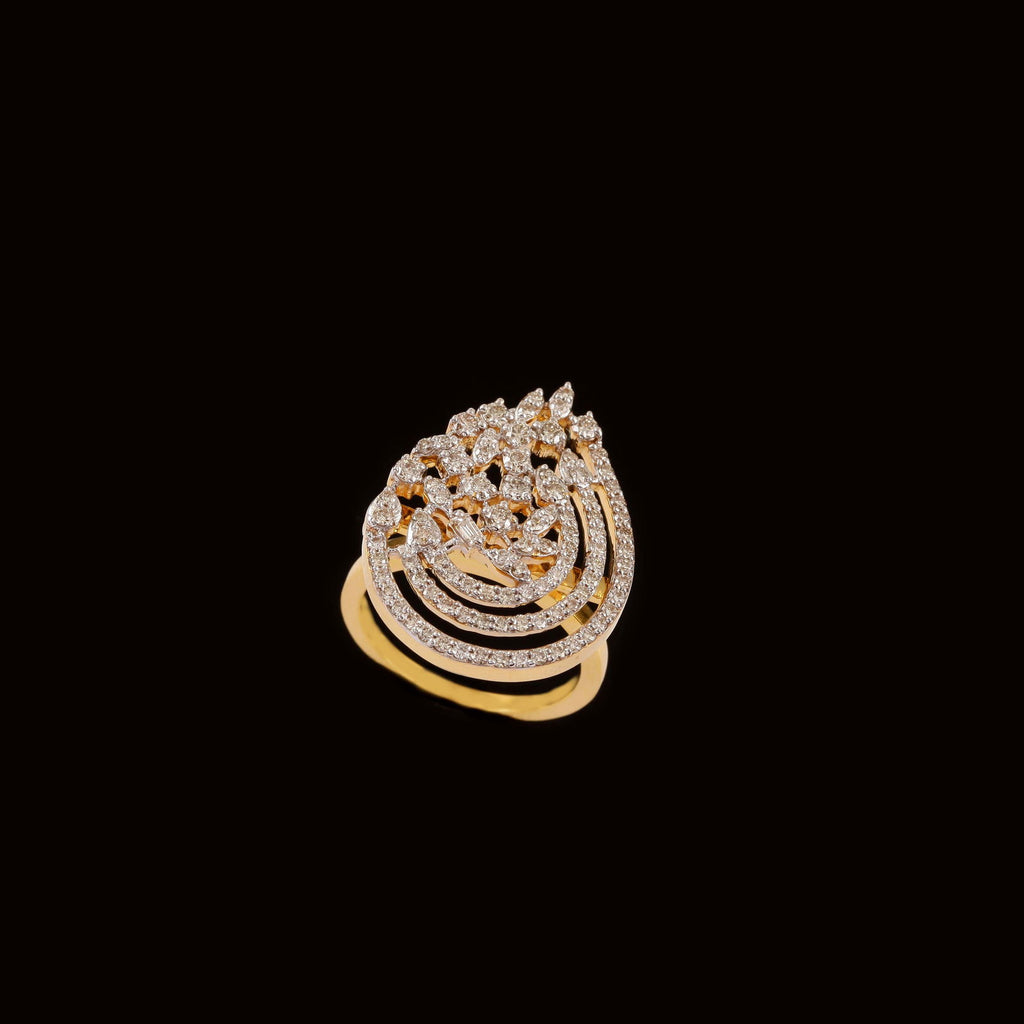 Diamond rings will complement outfits across all styles.