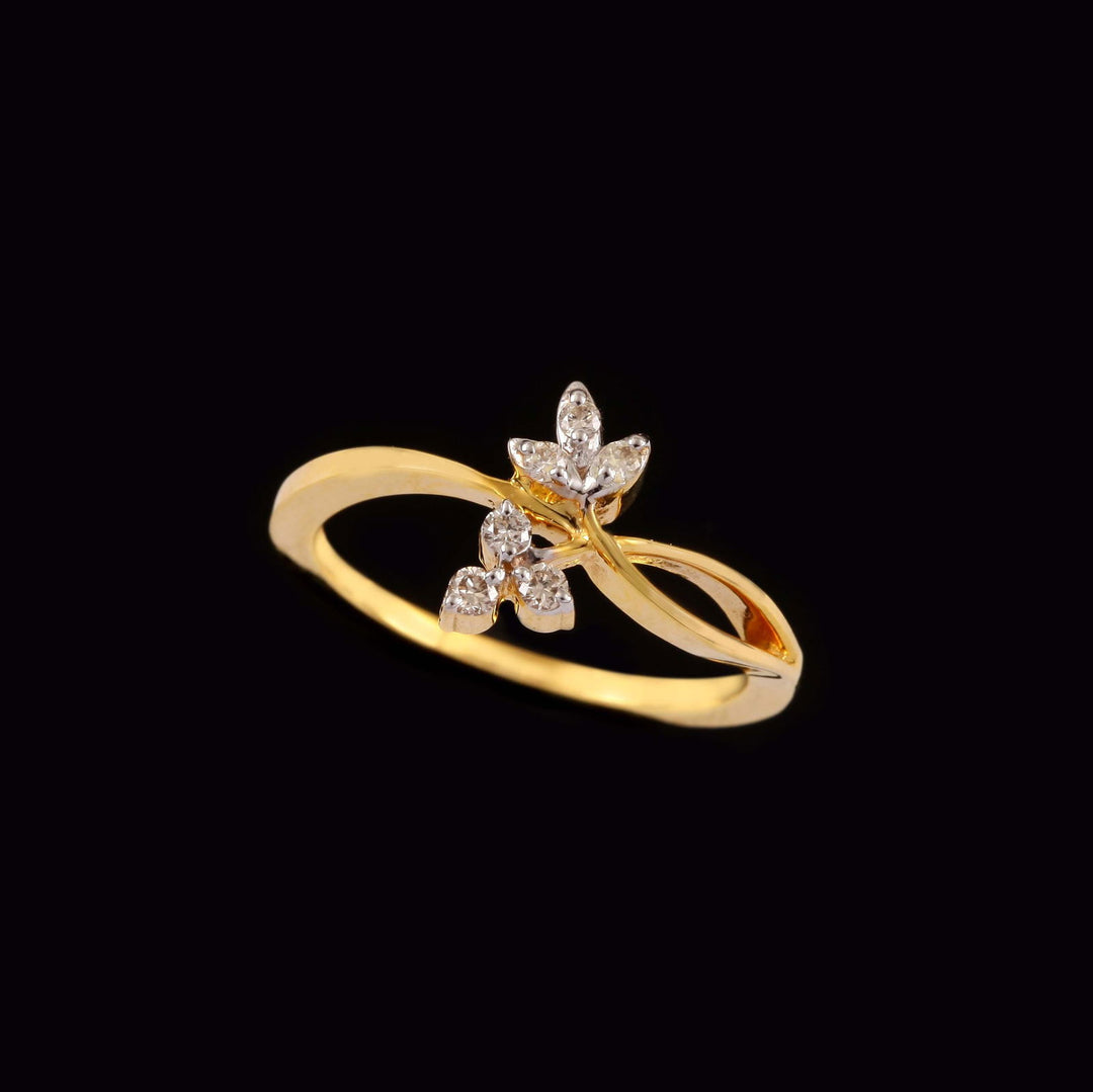 14K YG Fancy Diamond Ring-1pc - RB Diamond Jewellers