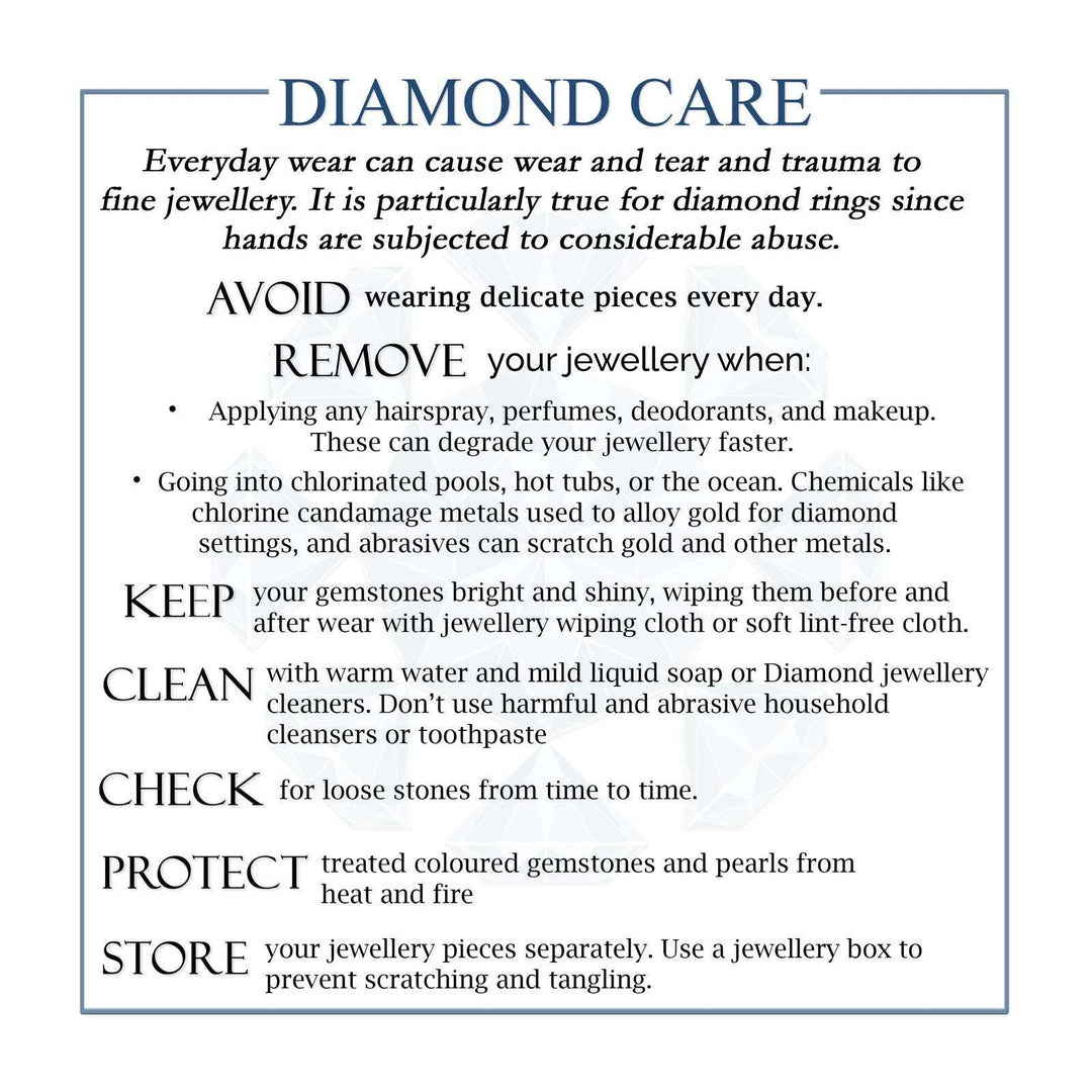 14K YG Long Diamond Earring-1pair - RB Diamond Jewellers