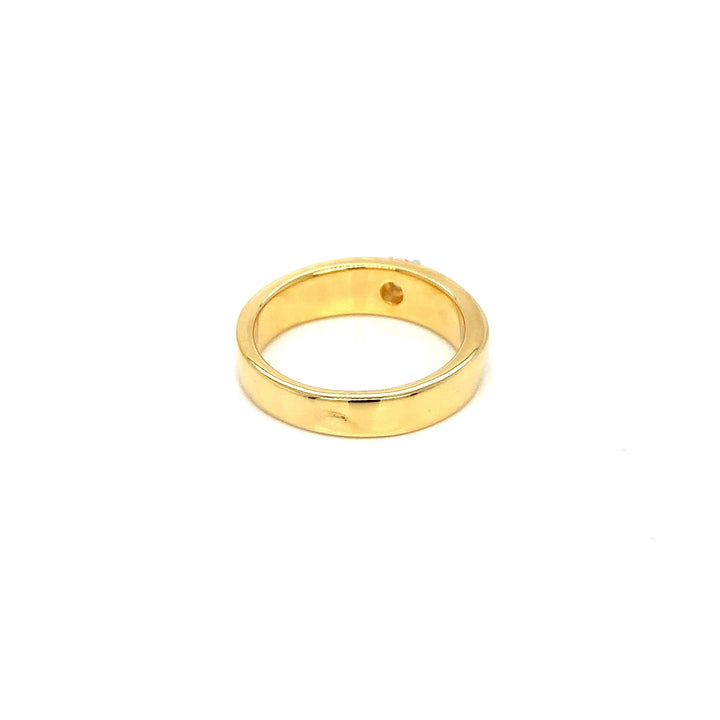 14K YG Men's Solitaire Diamond Ring-1pc - RB Diamond Jewellers