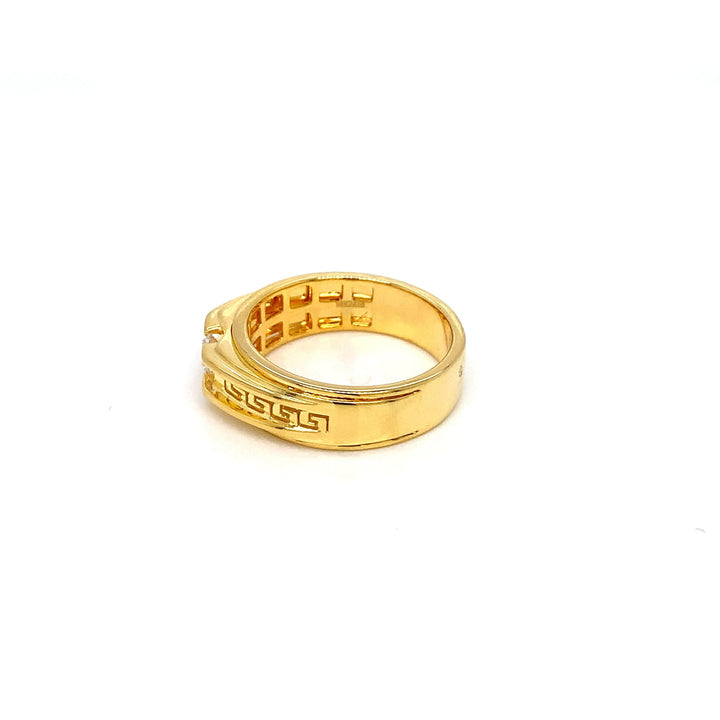 14K YG Men's Solitaire Diamond Ring-1pc - RB Diamond Jewellers