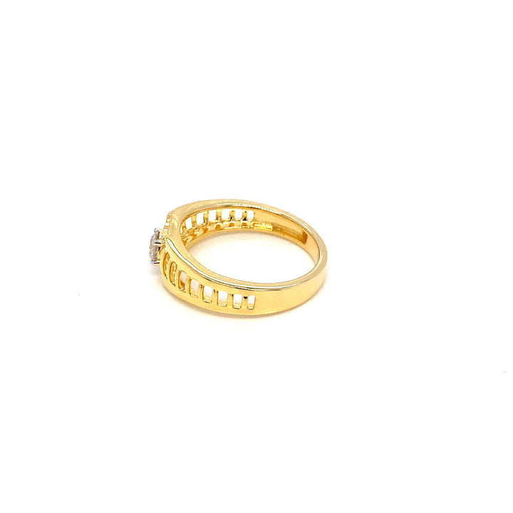 14K YG Men's Solitaire Diamond Ring-1pc - RB Diamond Jewellers