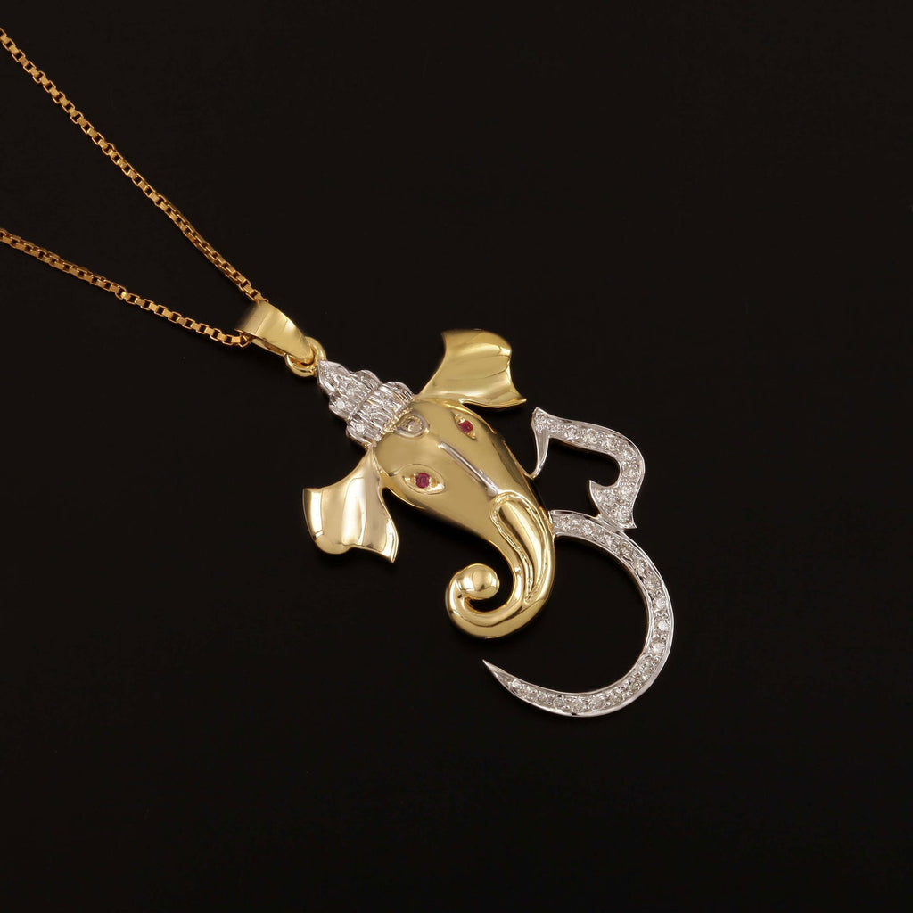 A appealing Collection of diamond Mangalsutra with Precious Gems and Jewels in Gold and Diamonds at RB diamond jewellers.