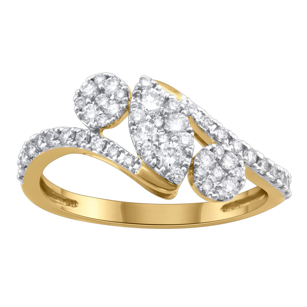 Diamond rings will complement outfits across all styles.