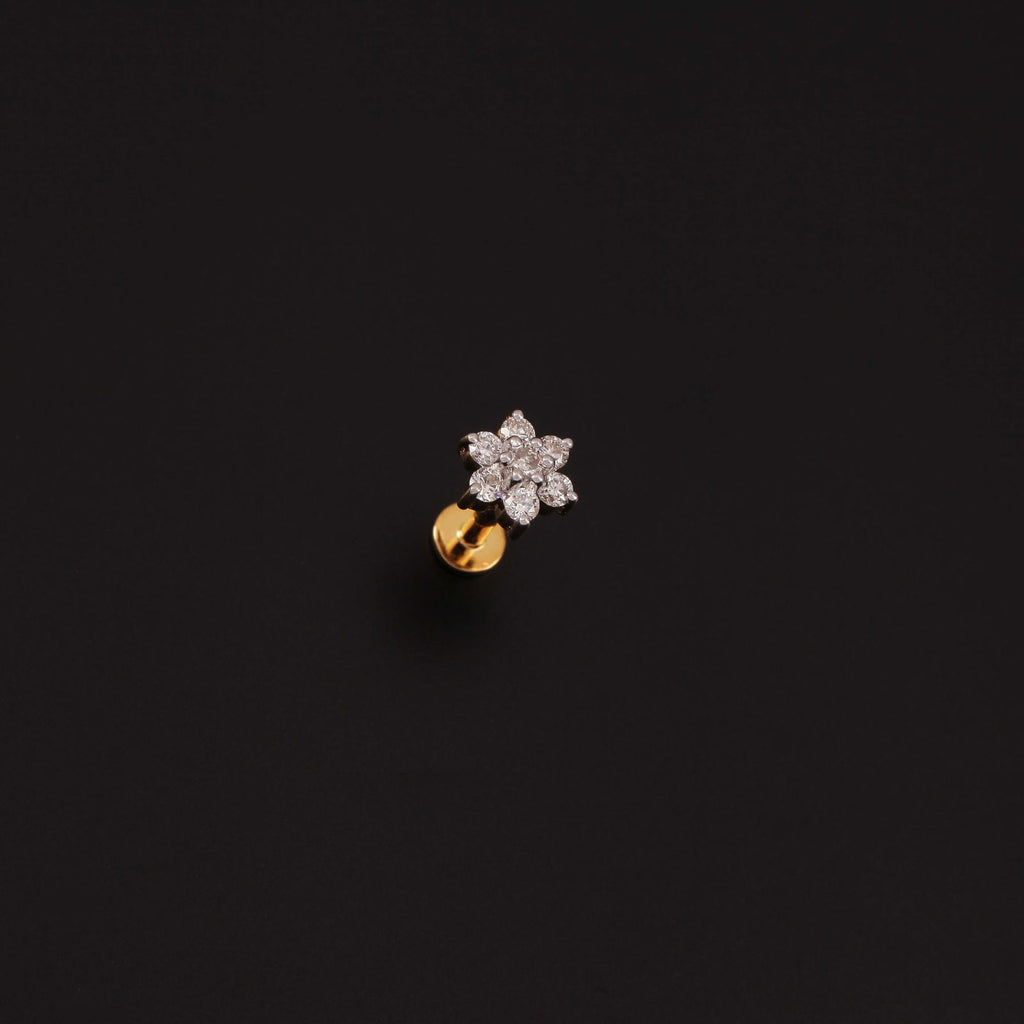 Flaunt your Elegant Diamond nosepin that are made to steal attention.