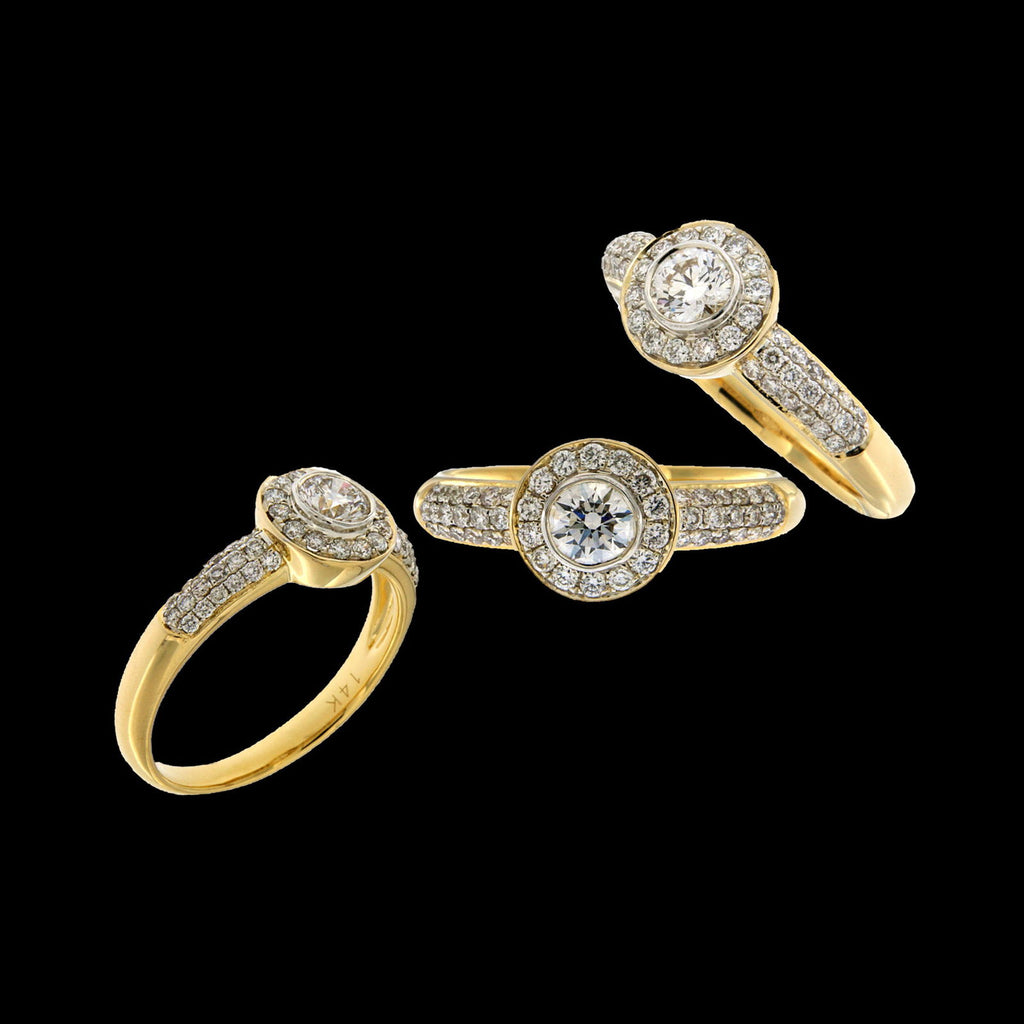 Diamond rings will complement outfits across all styles.