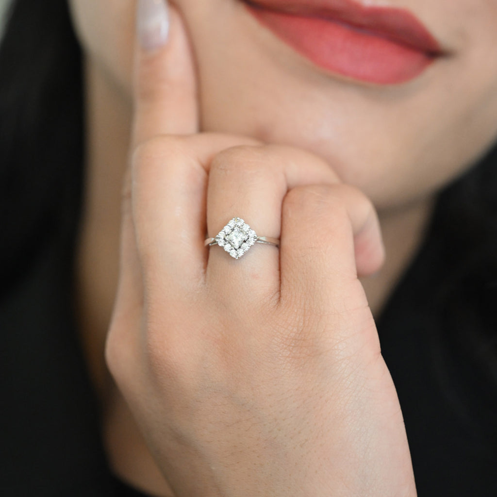 Diamond rings will complement outfits across all styles.