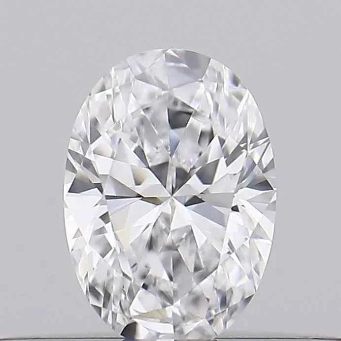0.20ct Oval Natural Diamond (Colour D, Clarity VVS1, GIA Certified)