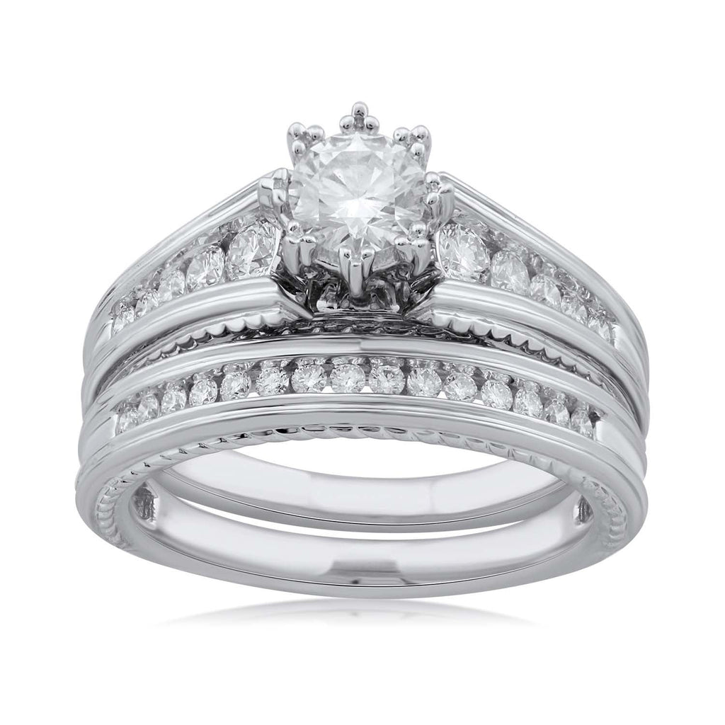 Diamond rings will complement outfits across all styles.